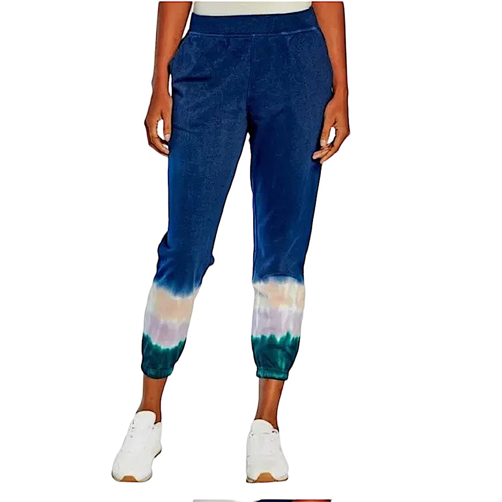 Wildfox: Slim Tie-Dye Jogger Sweatpants -Size Xl